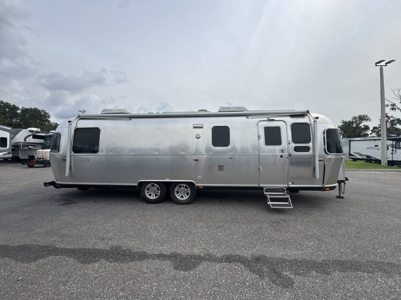 A photo of this 2021 Airstream 30RBQ Classic