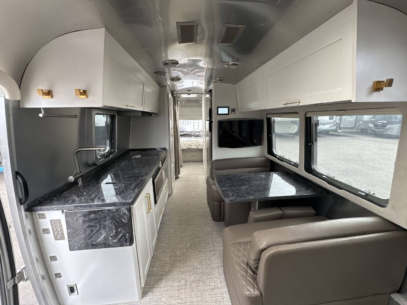 A photo of this 2021 Airstream 30RBQ Classic