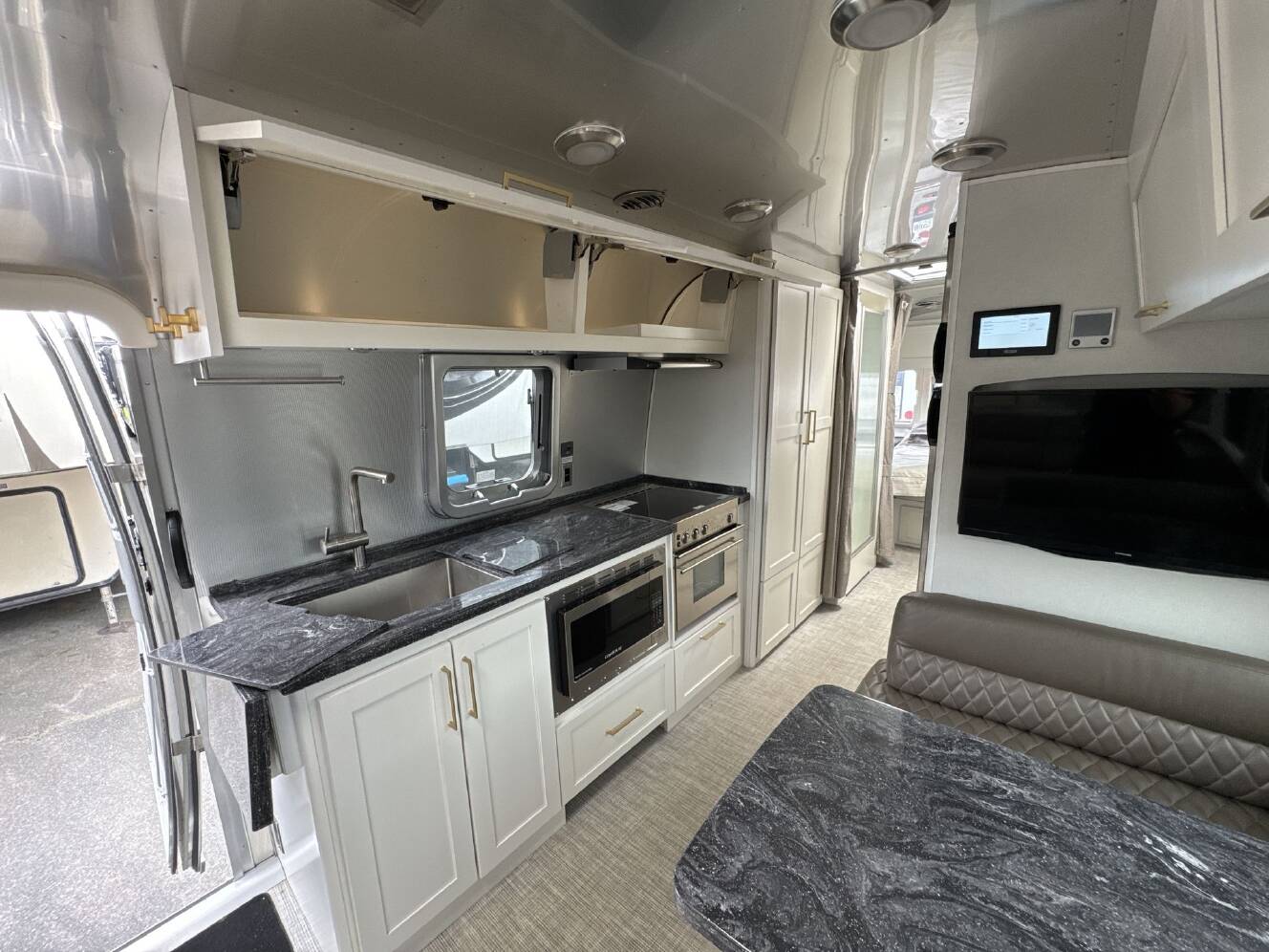 A photo of this 2021 Airstream 30RBQ Classic