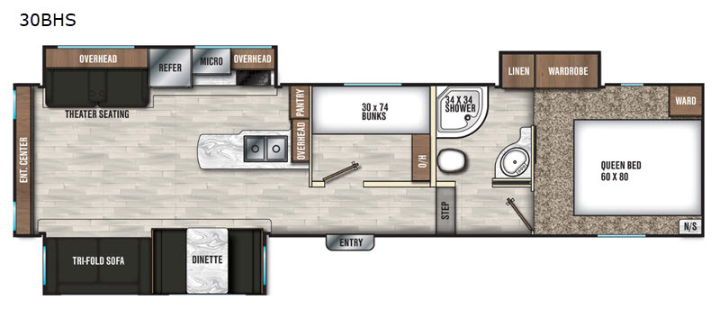 2020 Coachmen Rv Chaparral Lite 30BHS in gardner KS