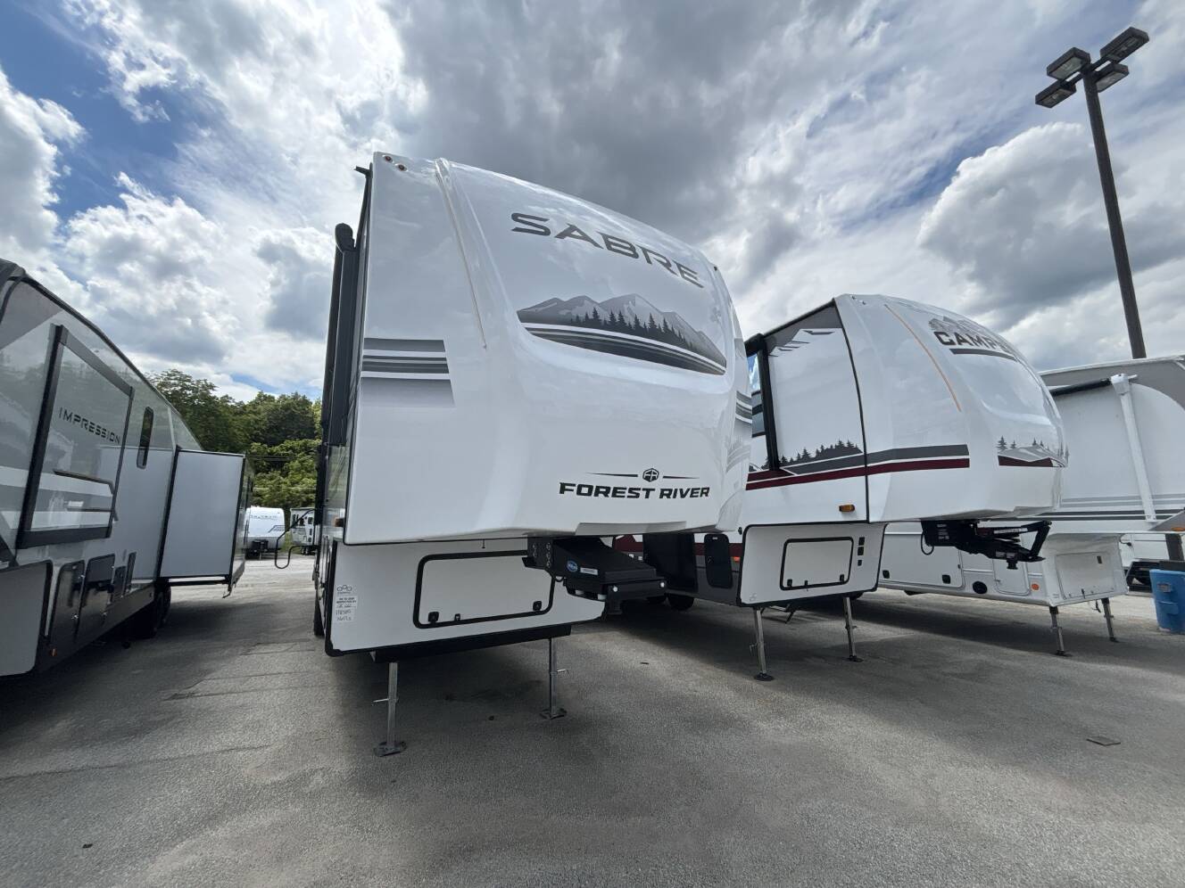 A photo of this 2027 Forest River SABRE 36FLX