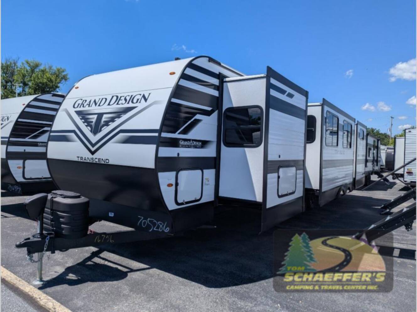 A photo of this 2027 Grand Design Transcend 335BHT