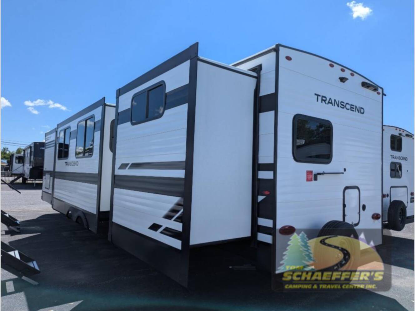A photo of this 2027 Grand Design Transcend 335BHT