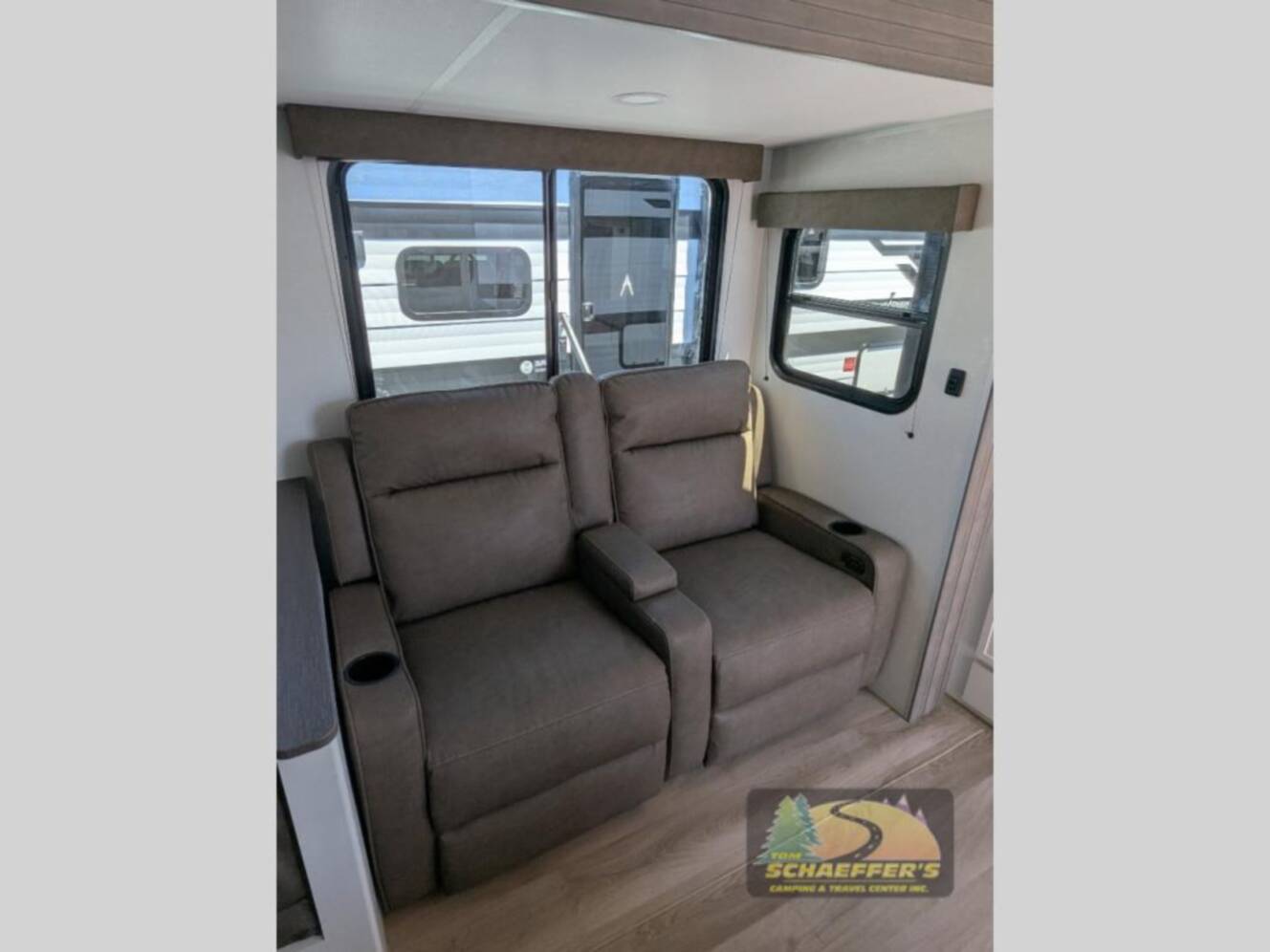 A photo of this 2027 Grand Design Transcend 335BHT