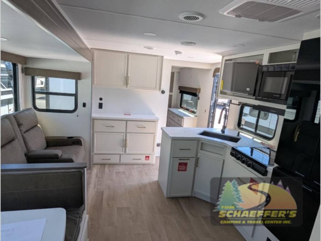 A photo of this 2027 Grand Design Transcend 335BHT