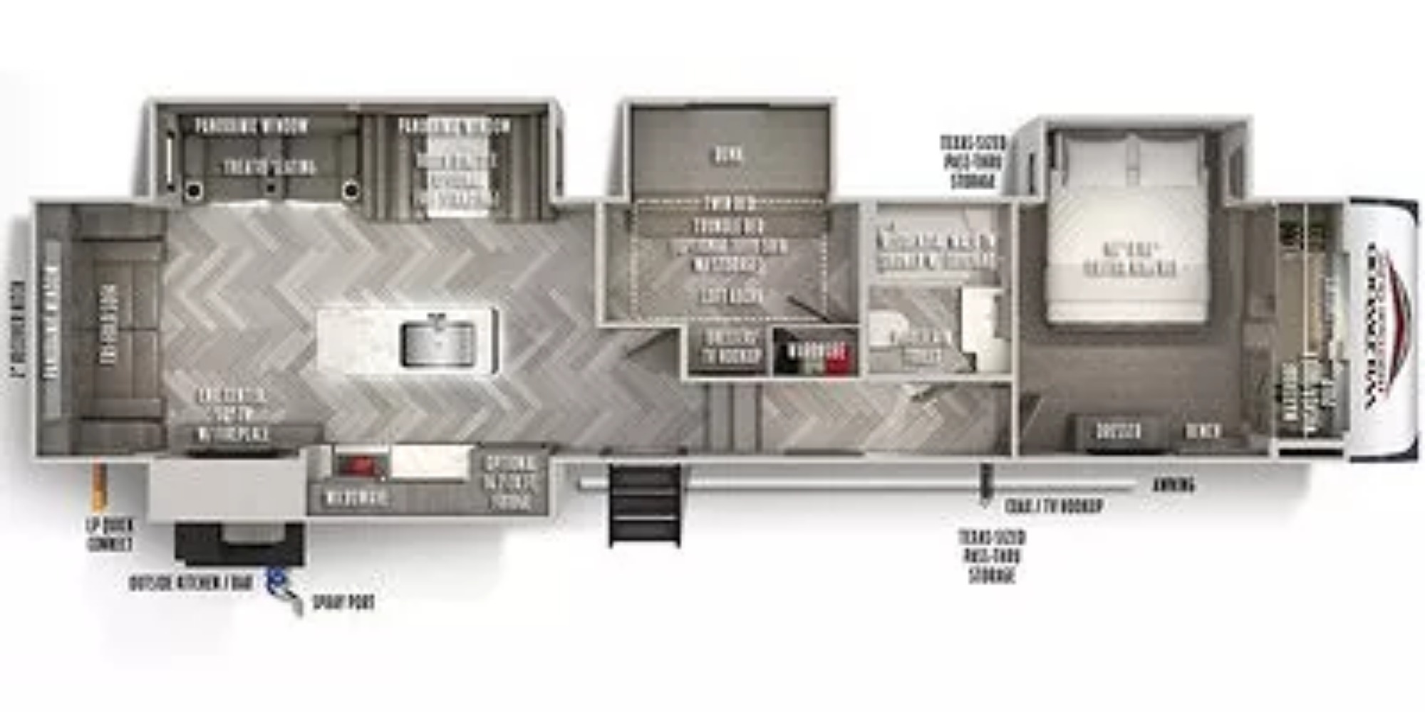 2021 Forest River WILDWOOD HERITAGE GLEN 370BL RV