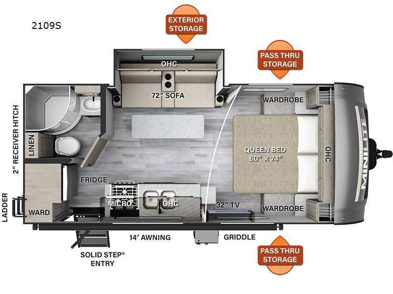 2024 Forest River Rv Rockwood Mini Lite 2109S RV