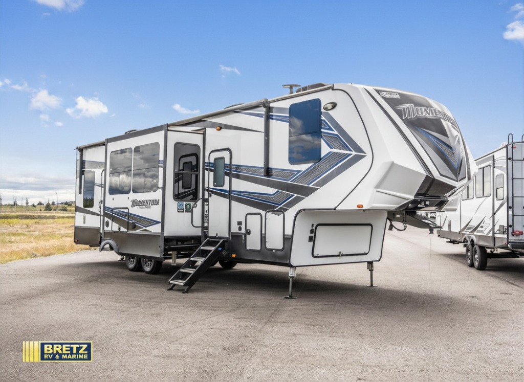 2019 Grand Design Momentum M-Class 349M Fifth Wheel Toy Hauler RV