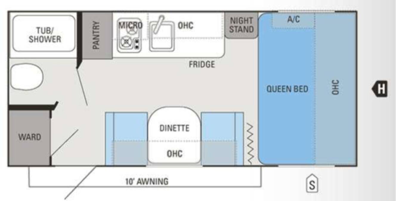 A photo of this 2012 Jayco Jay Flight Swift SLX 185RB