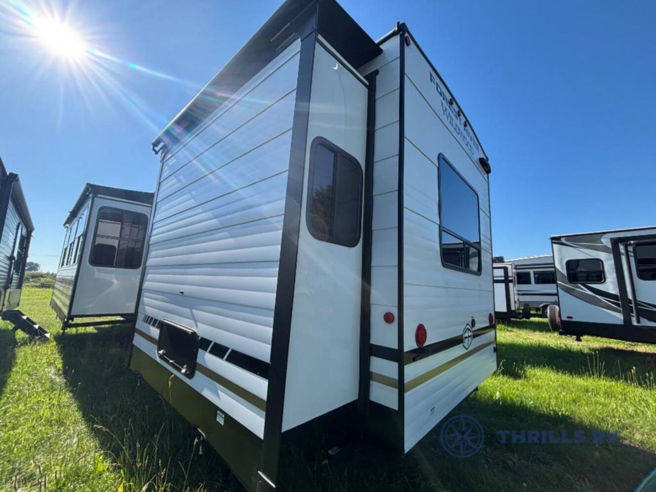 A photo of this 2026 Forest River Rv Wildwood Lodge 40FDEN