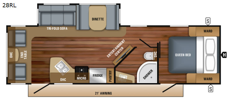 2018 Jayco White Hawk 28RL in peru IN