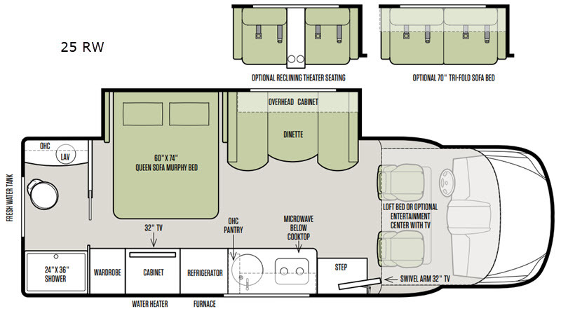 2019 Tiffin Motorhomes WAYFARER 25 RW in mount vernon WA