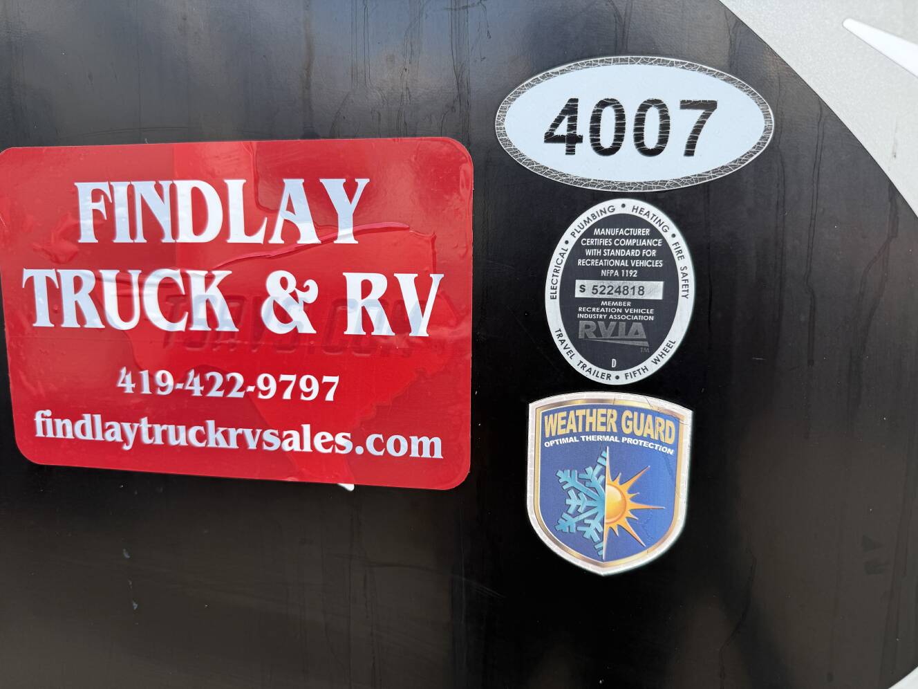 A photo of this 2019 Heartland CYCLONE 4007