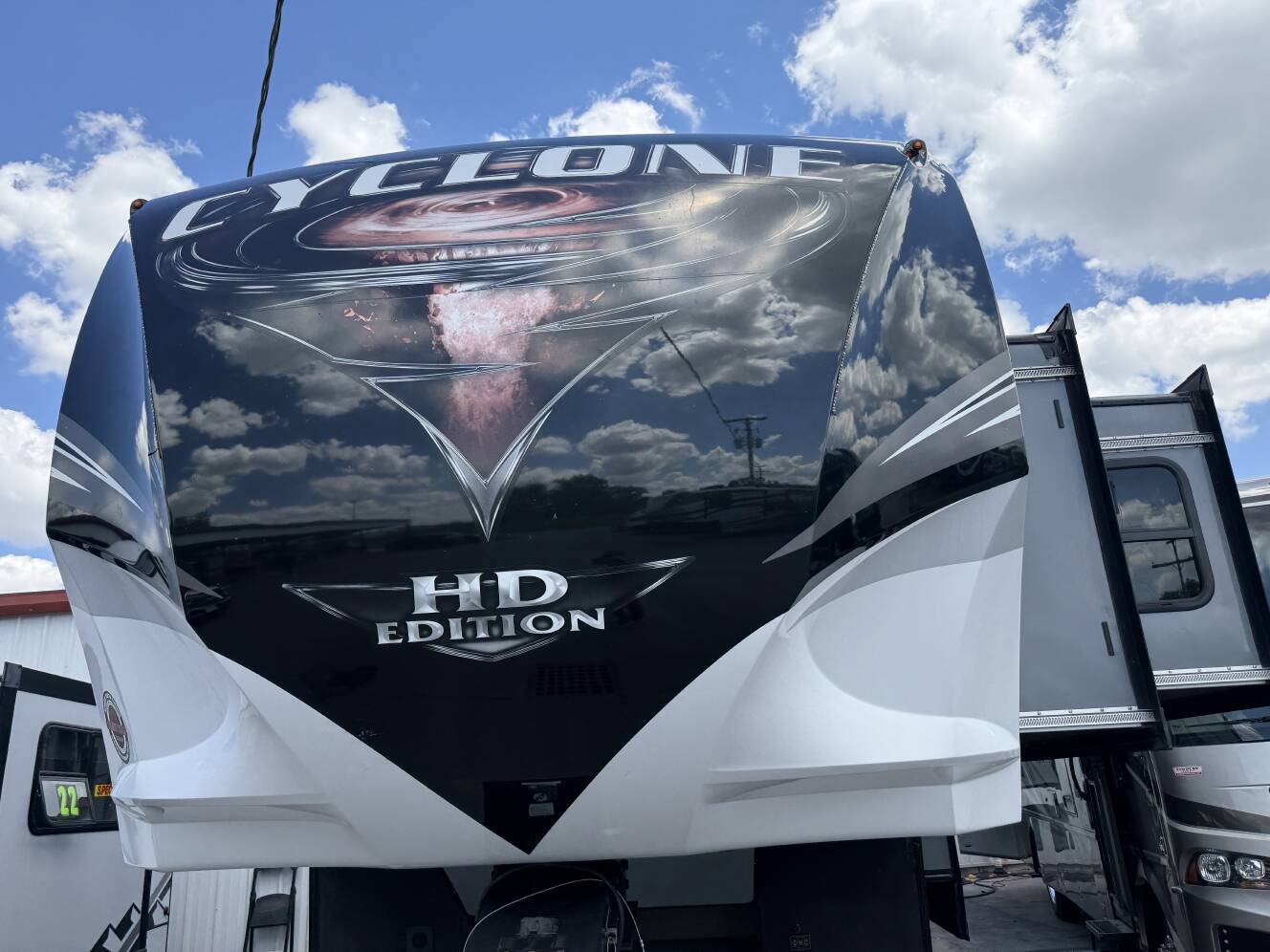 A photo of this 2019 Heartland CYCLONE 4007
