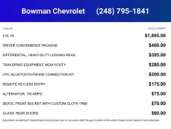 2026 CHEVROLET Express 2500