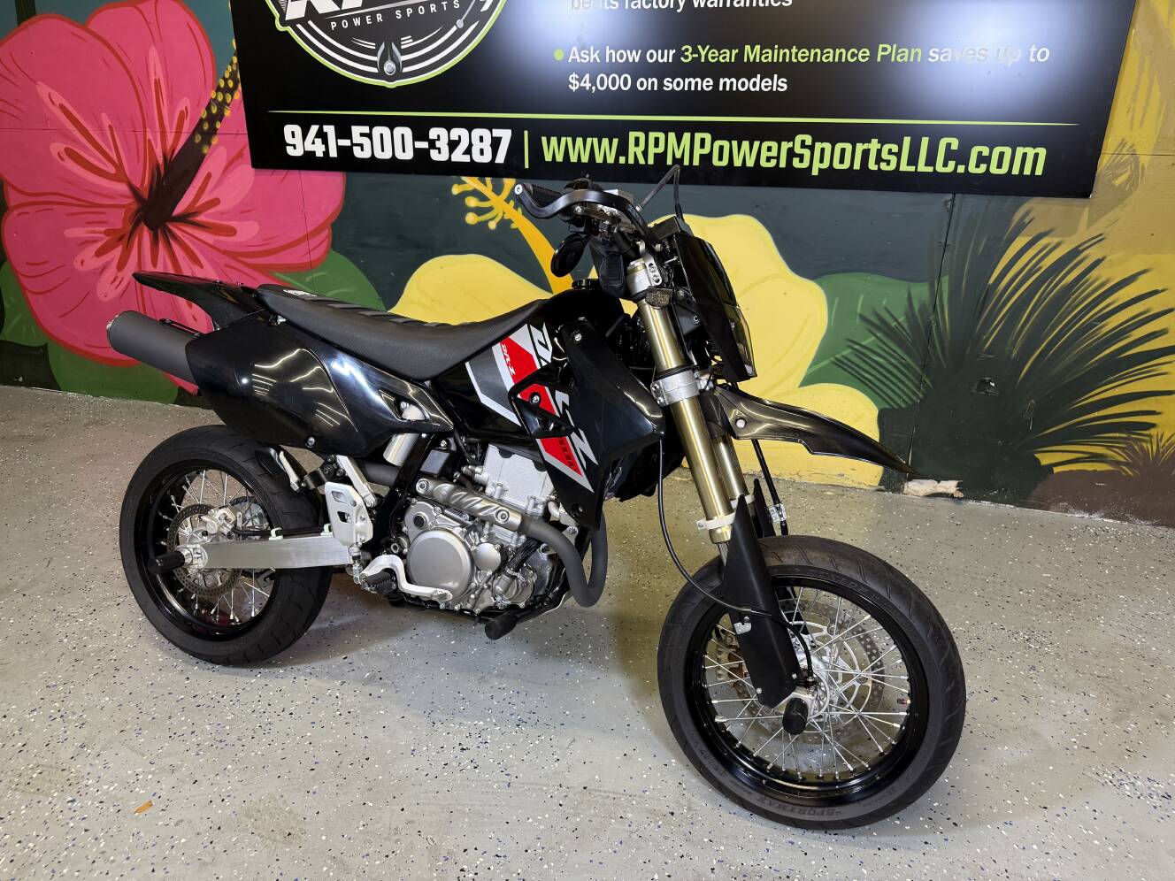 A photo of this 2021 Suzuki DR-Z 400SM