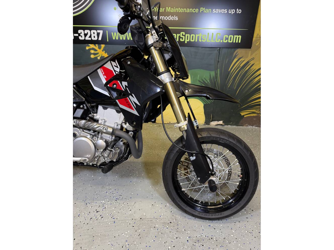 A photo of this 2021 Suzuki DR-Z 400SM