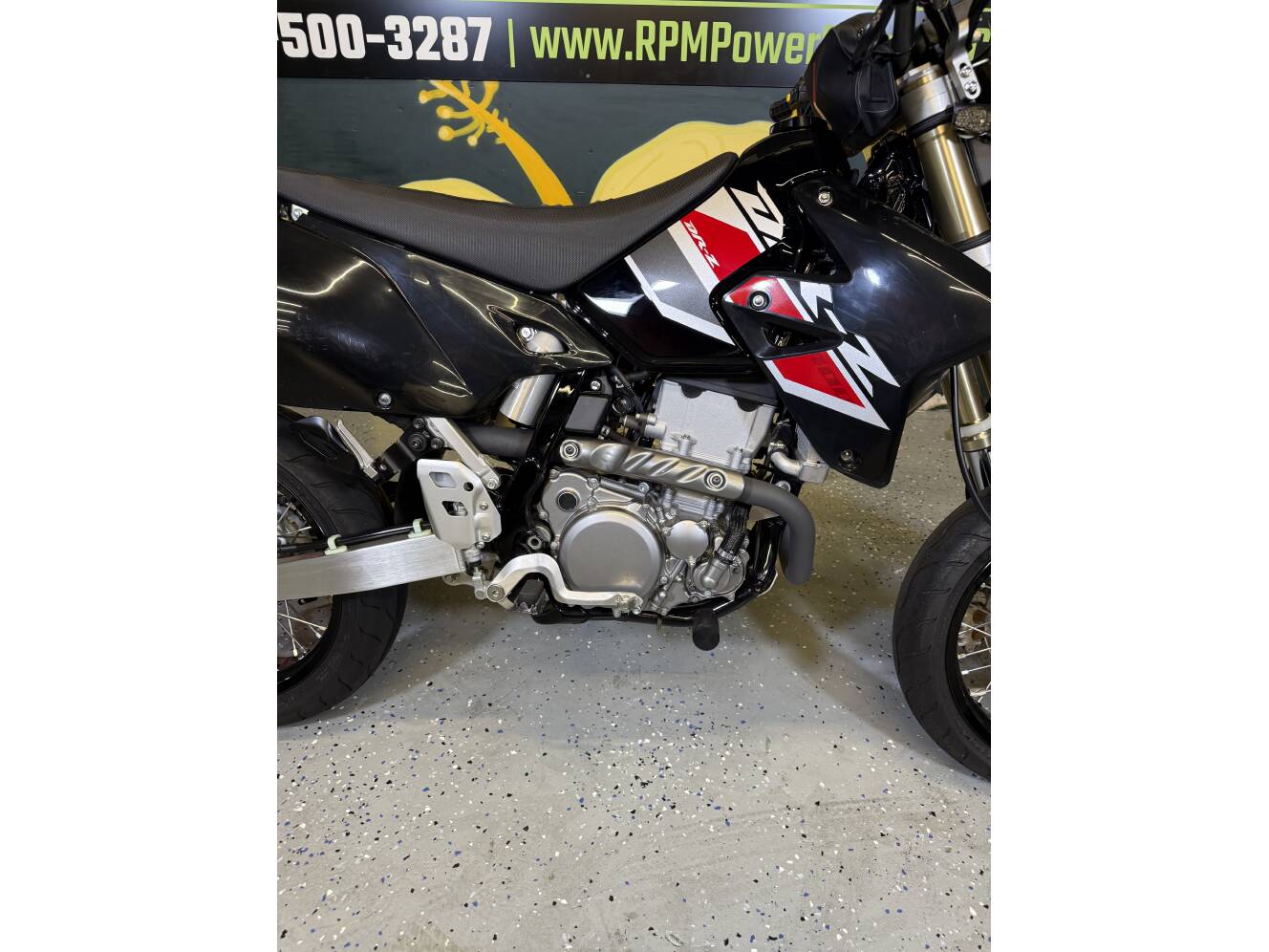 A photo of this 2021 Suzuki DR-Z 400SM