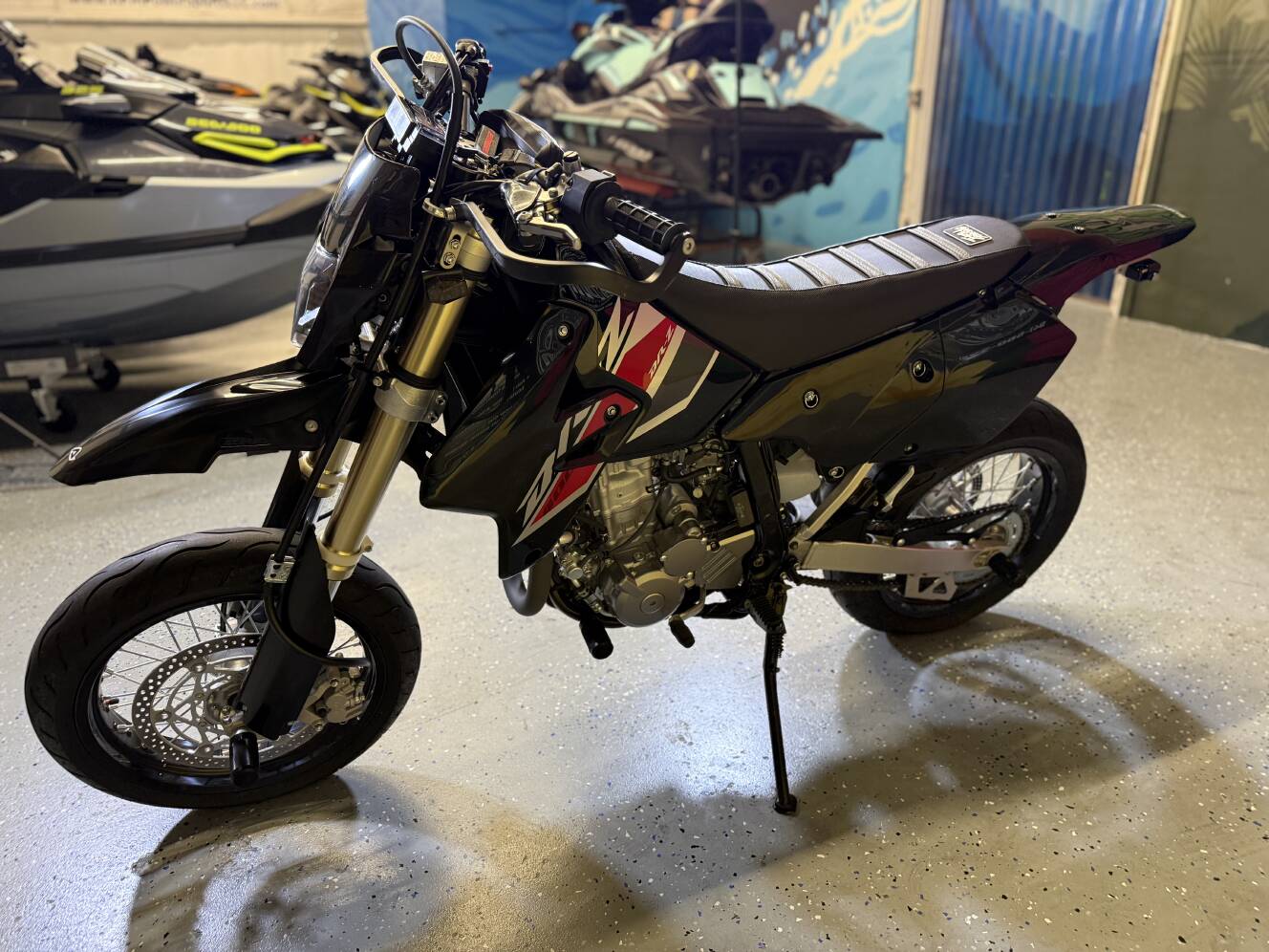 A photo of this 2021 Suzuki DR-Z 400SM
