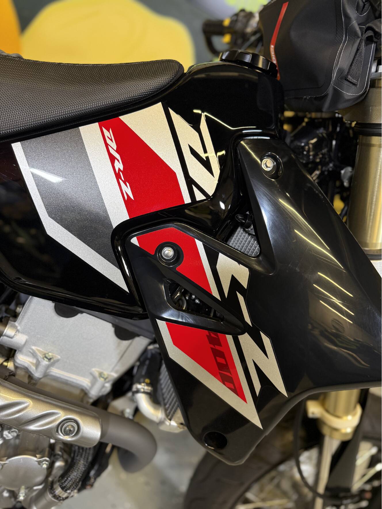 A photo of this 2021 Suzuki DR-Z 400SM
