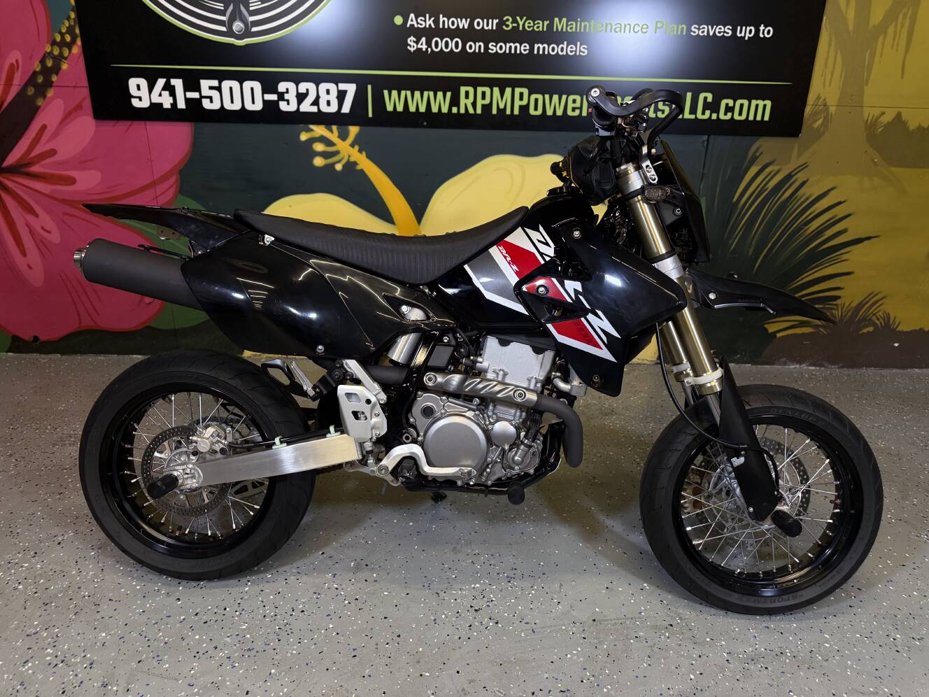 A photo of this 2021 Suzuki DR-Z 400SM