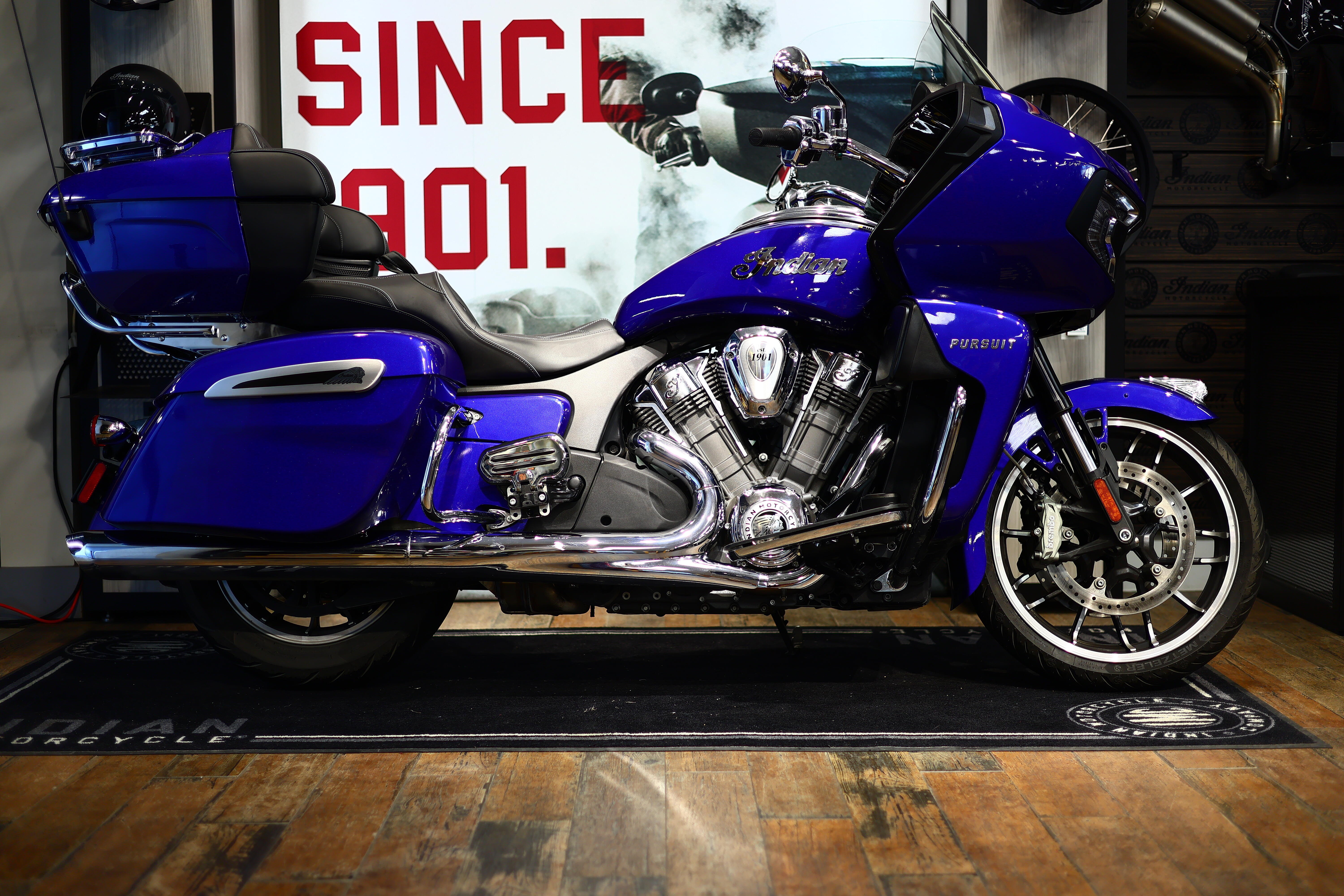 2023 Indian Motorcycle PURSUIT LIMITED PREM SPIRIT BLUE METALLIC 49ST LIMITED in Laredo, TX