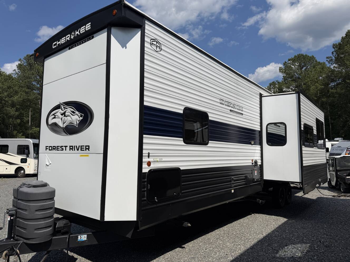 A photo of this 2025 Forest River Cherokee Timberwolf M-39TN