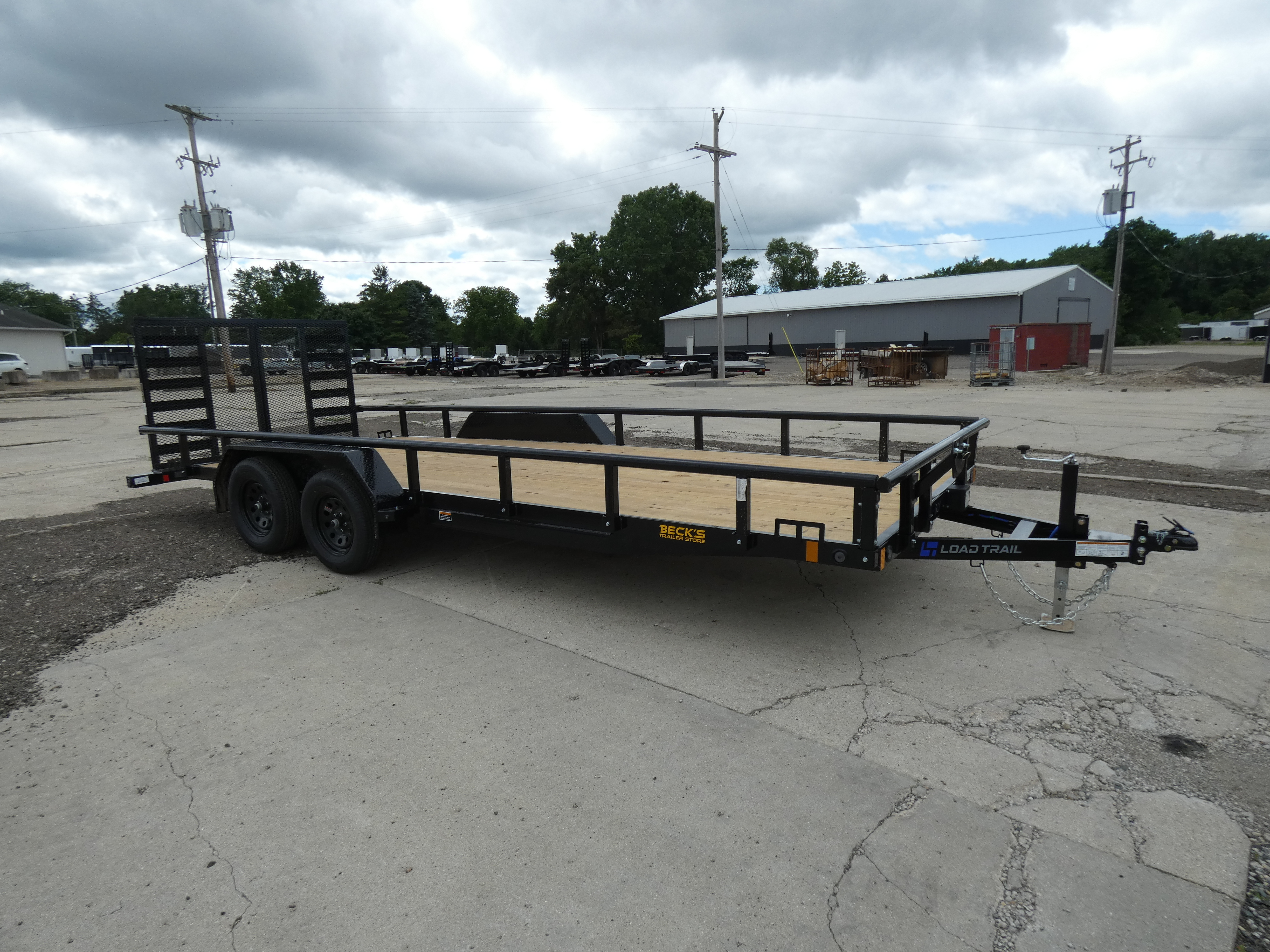 2026 Load Trail 7' X 20' Steel Utility Trailer For Sale - Split Ramp Ga in Saint Johns, MI