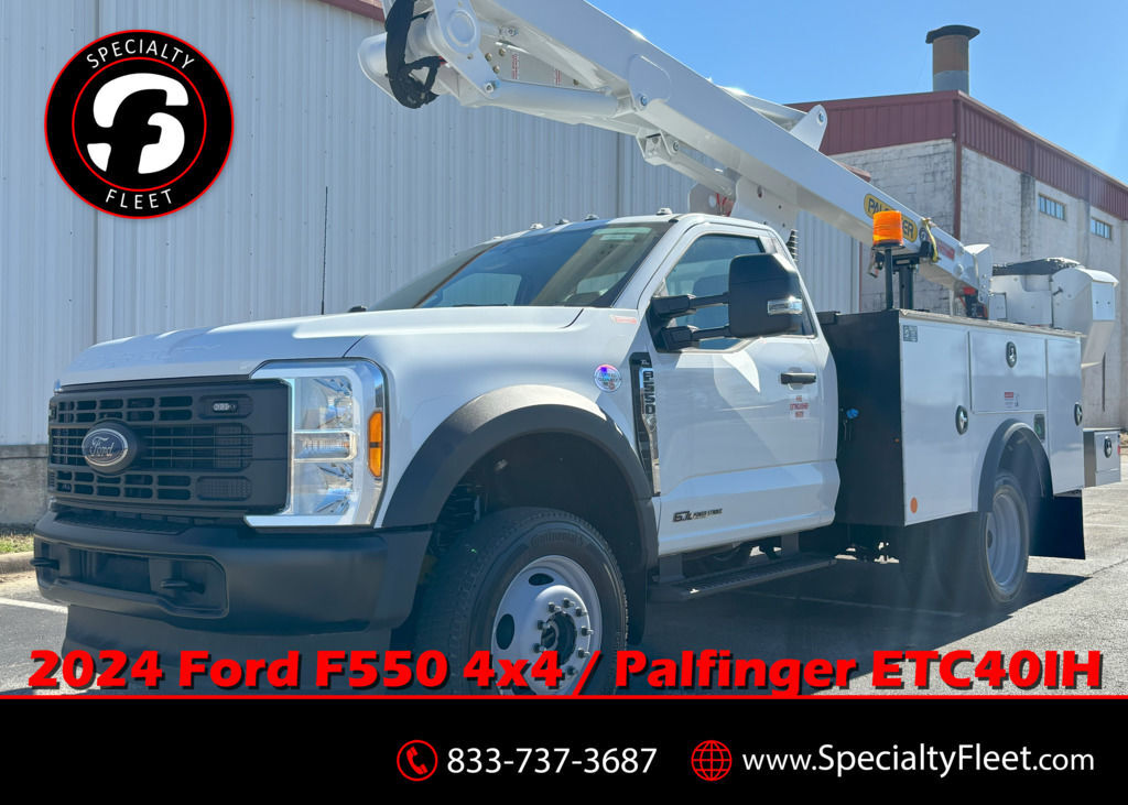 2024 PALFINGER ETC40IH / Ford F550 - Bucket Truck in Lindale, TX