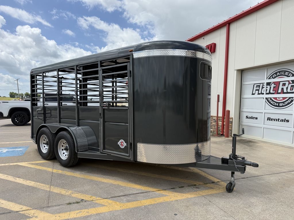 2026 Calico Trailers 16 x 6 x 6 6 in. Calico Stock Trailer - Dark Gray in Hewitt, TX