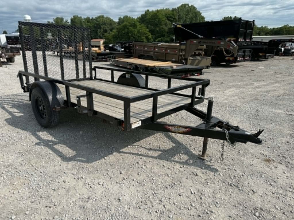 2021 H&H Trailers® 63"x10' H&H Single Axle Utility Trailer in Saint Joseph, MO