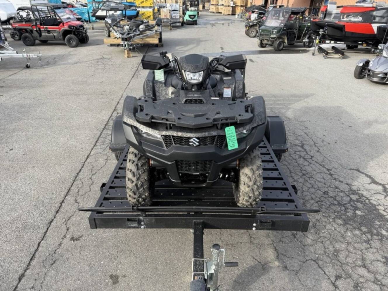 A photo of this 2026 Karavan 6 X 10 ft. Steel Floor Utility Trailer
