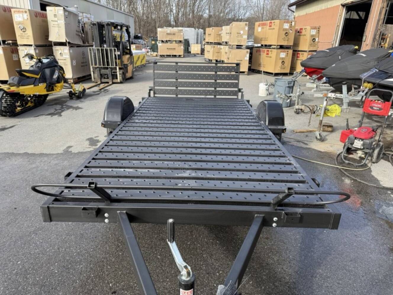 A photo of this 2026 Karavan 6.5 X 14 Ft. Steel Floor Utility Trailer