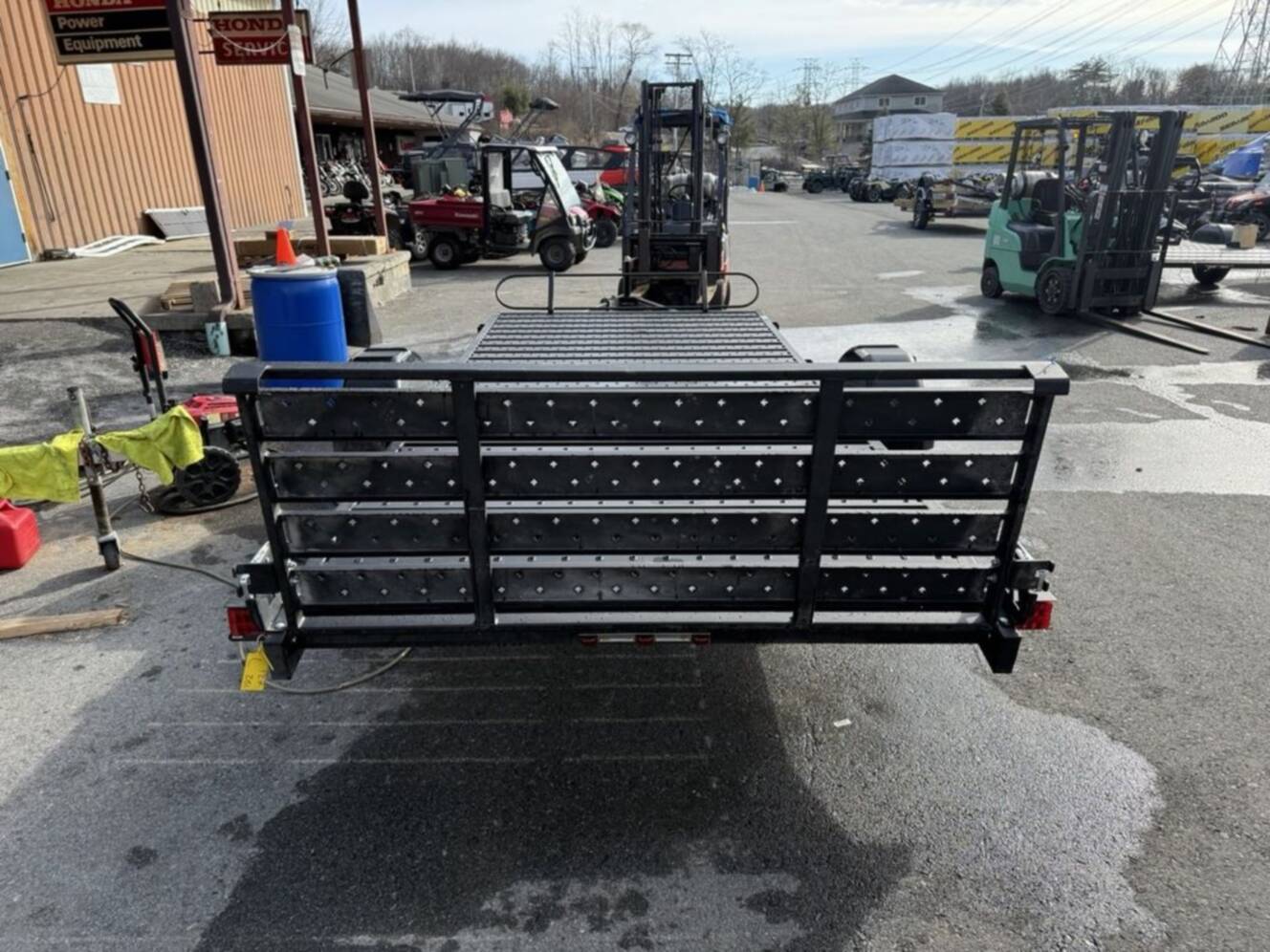 A photo of this 2026 Karavan 6.5 X 14 Ft. Steel Floor Utility Trailer