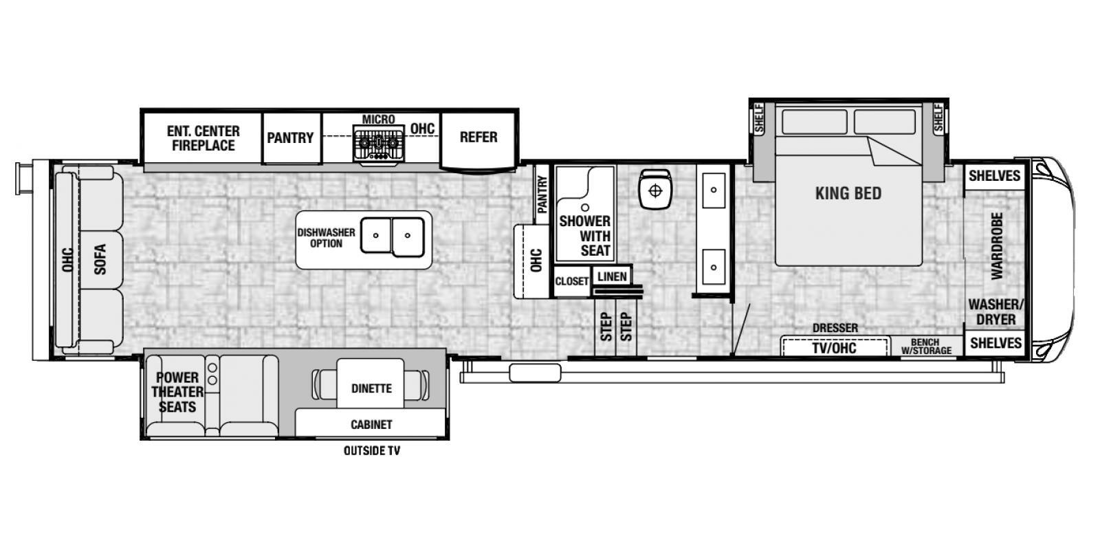 2019 Forest River Cedar Creek Champagne 38EL in sheboygan WI