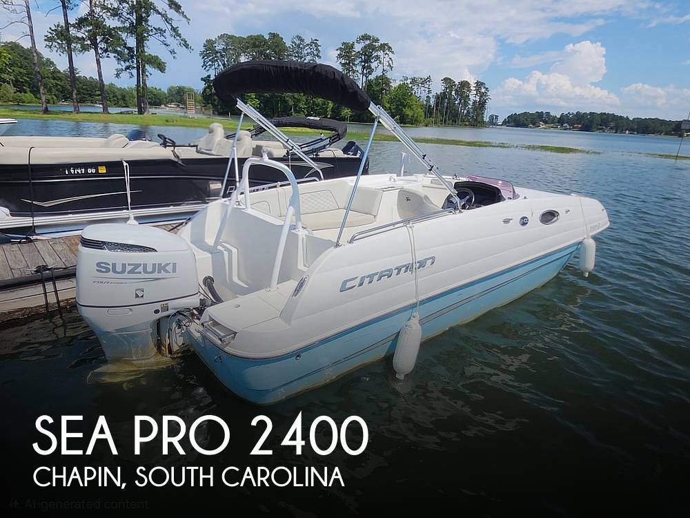 2021 Sea Pro Citation 2400 in chapin SC