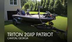 2024 Triton 20XP Patriot Bass Boat boat