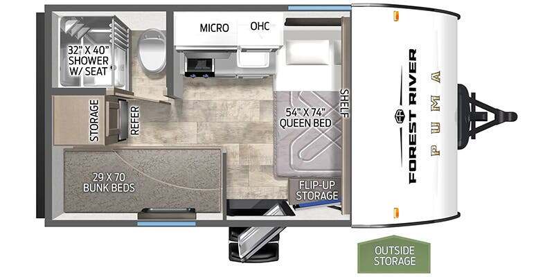 2026 Forest River PUMA 122BHCE in west palm beach FL