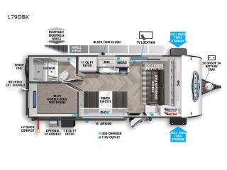 2021 FOREST RIVER SALEM FSX 179DBK