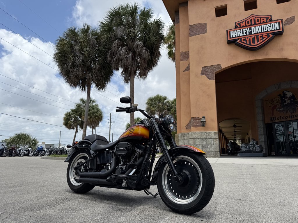 2016 Harley-Davidson SSeries Fat Boy Vivid Black FAT BOY in Stuart, FL
