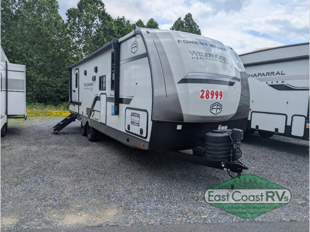 2025 Forest River Rv Wildwood Heritage Glen Hyper-Lyte 25RBHL in bedford PA