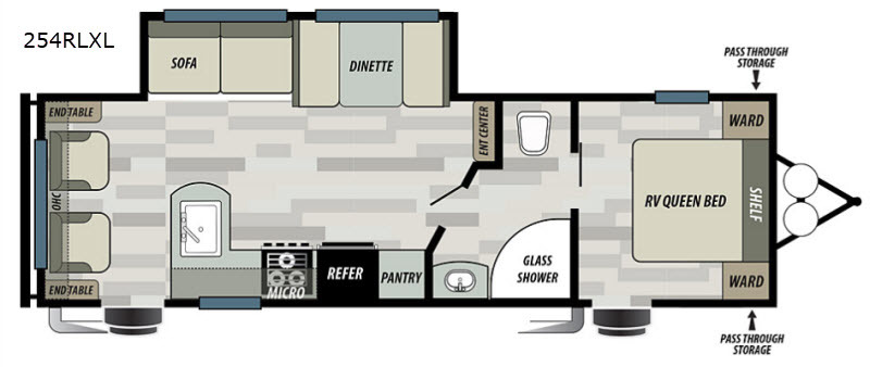 2018 Forest River Rv Wildwood 254RLXL in eden ID