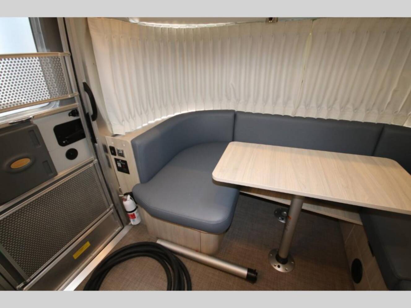 A photo of this 2022 Airstream Globetrotter 27FB Twin