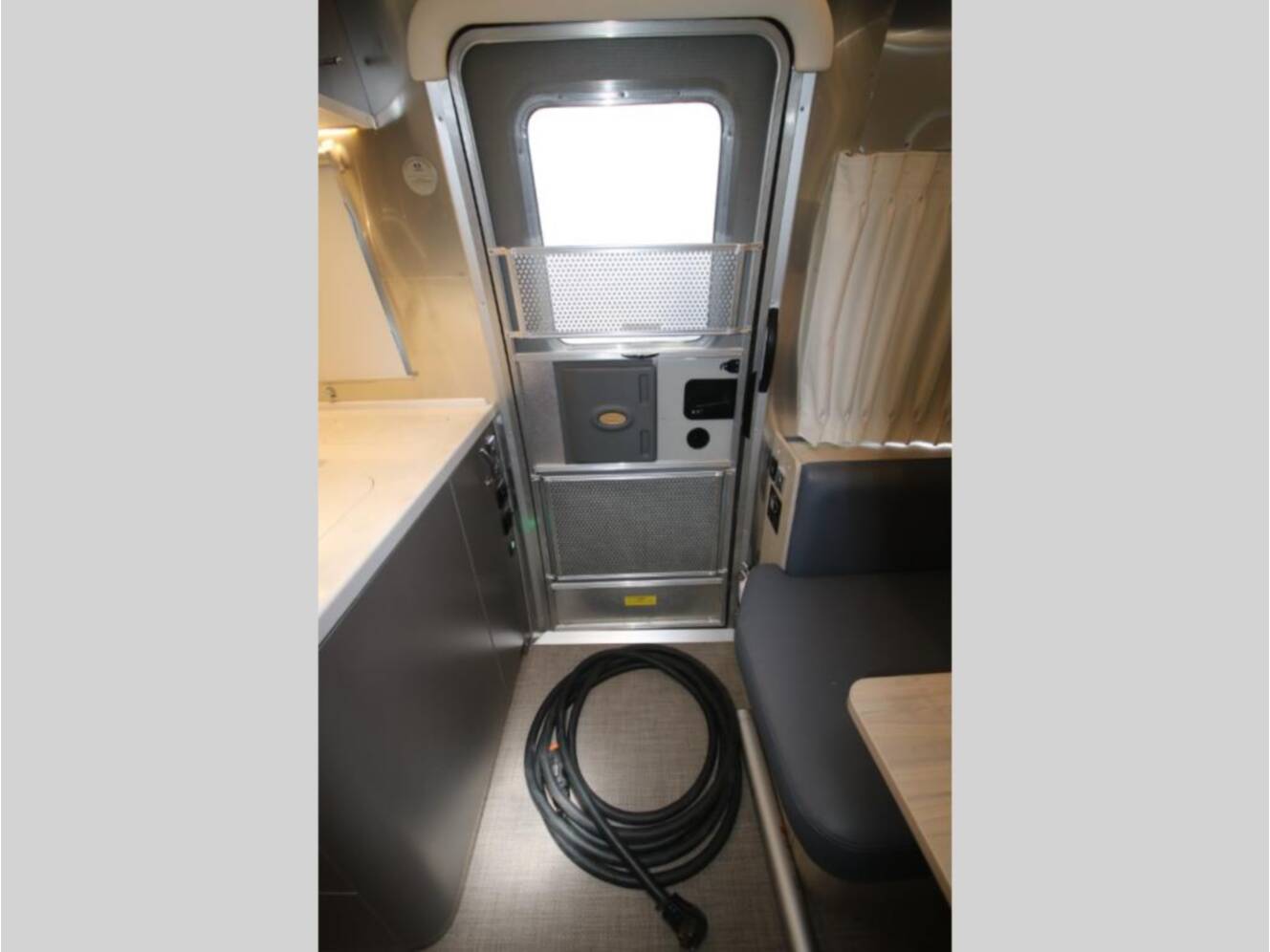A photo of this 2022 Airstream Globetrotter 27FB Twin