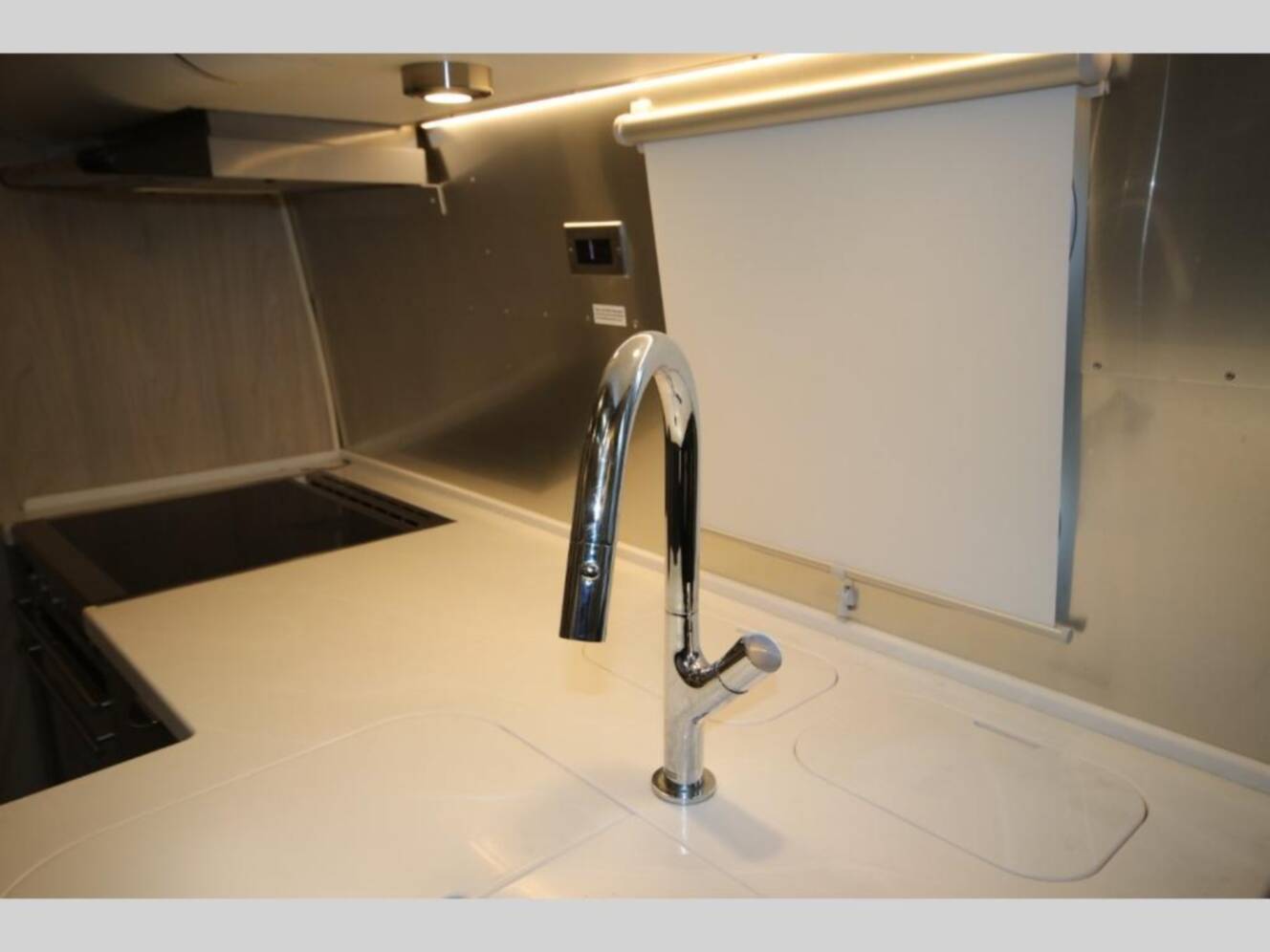 A photo of this 2022 Airstream Globetrotter 27FB Twin