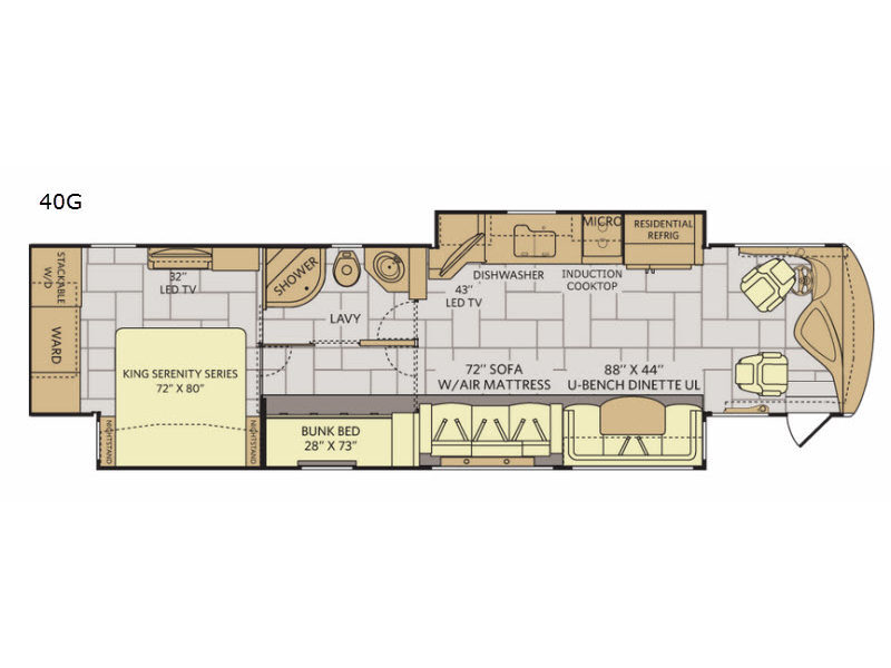 2017 Fleetwood Rv Discovery LXE 40G in argyle TX