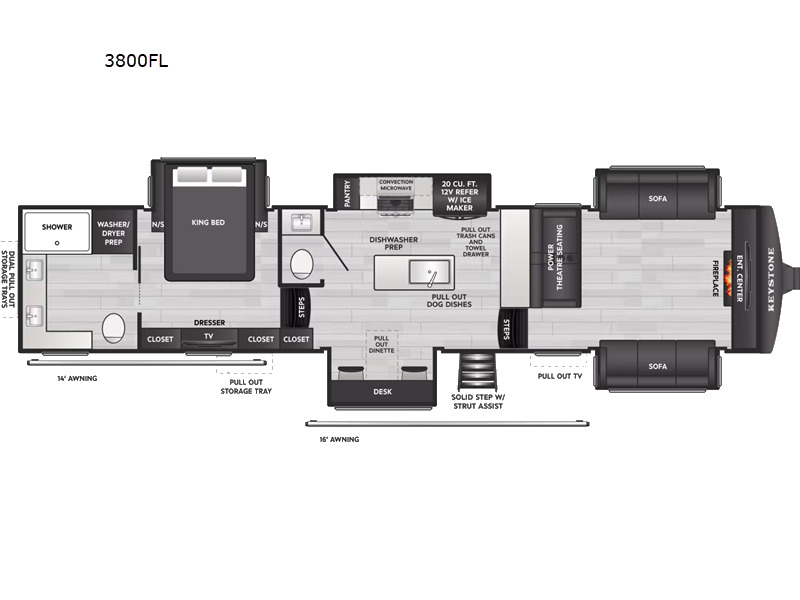 2027 Keystone Rv Montana 3800FL in lorena TX