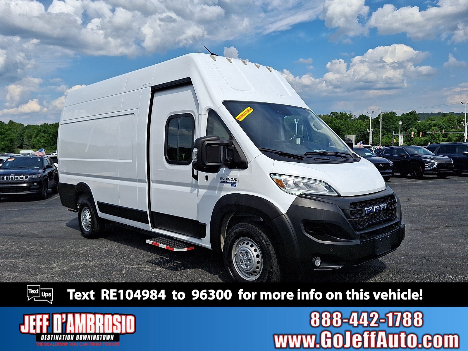 2024 RAM PROMASTER 3500 in Downingtown, PA