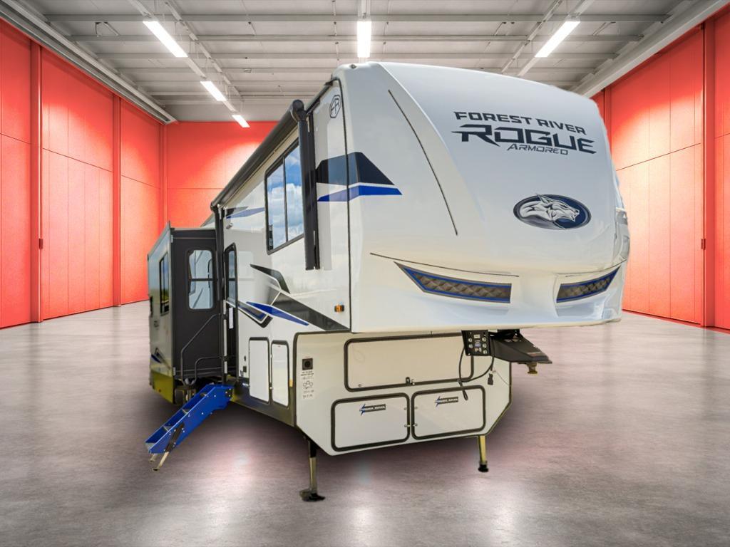 2026 Forest River Rv Vengeance Rogue Armored 391T145 Fifth Wheel Toy Hauler RV