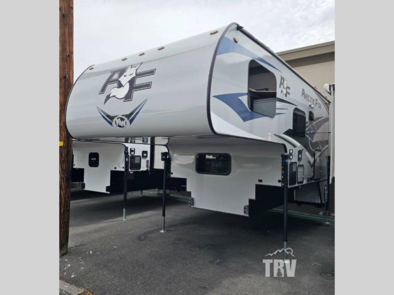 A photo of this 2023 Northwood Arctic Fox Camper 990 Wet Bath